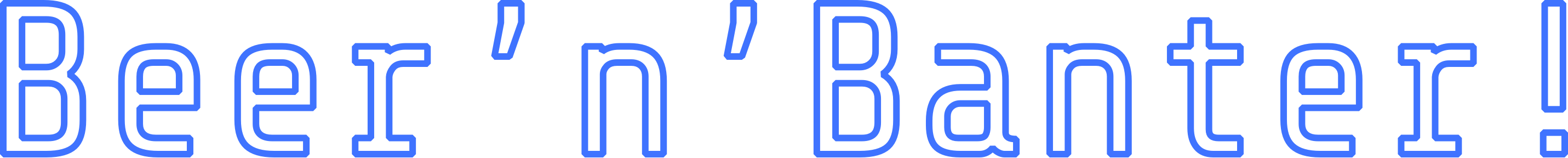 Beer and Banter logo